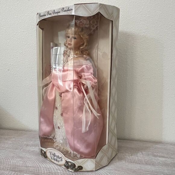 RARE Collectors Choice Genuine Fine Bisque Porcelain Limited Edition 18" Doll - Picture 2 of 9